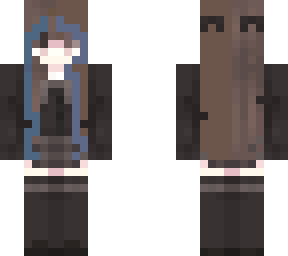 cute minecraft teenage skin