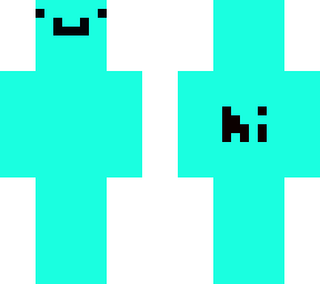 cyan blob