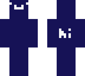 dark blue blob