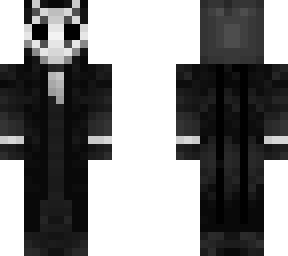 dark clown in suit and long coat