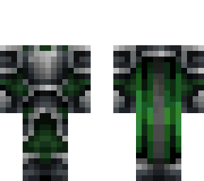 green armour (no helmet)