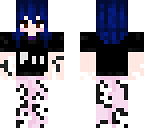 hello kitty pj blue haired