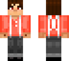 new jesse variant (red shirt with white suspender and black pants)