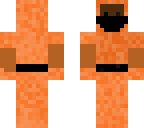 ninja costume (orange)