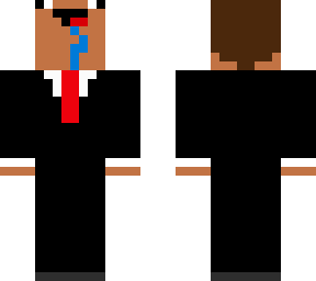 noob in suit