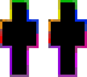 rainbow outline :d