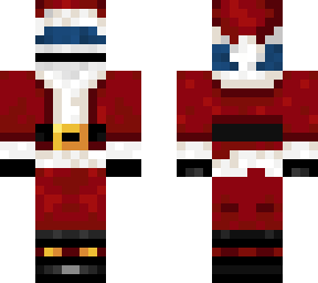 santa cookiemonster