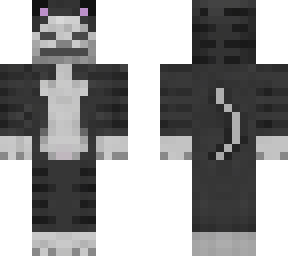 skeleton in cat suit