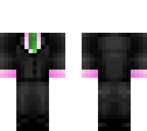 suit with pink shirt