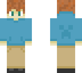 boy in cyan t-shirt