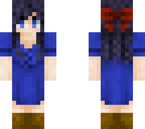 celeste (blue dress)