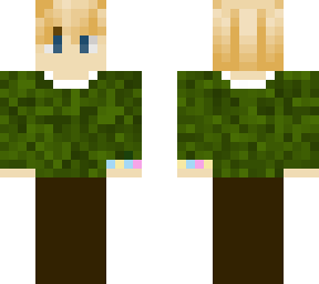 green brown blonde