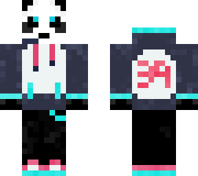hatsune miku panda hoodie