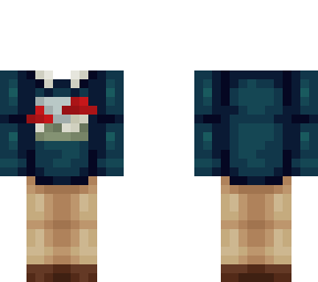 mushroom graphic sweater ob 1.2 warm navy