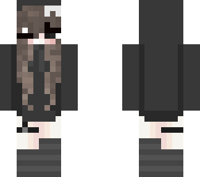cute brown hair girl in a hoodie