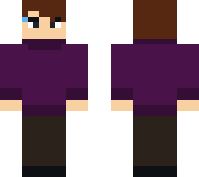 dbh erik purple turtleneck