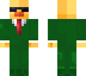 green agent duck