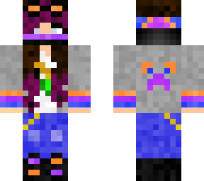 kawaiicreeper_yt  lgrey purple blue orange