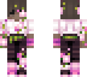 lazy | flower skin | outfit made by spacebr0wnies
