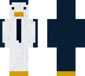 penguin with tie
