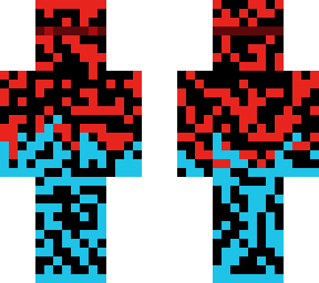 pixel flame alien