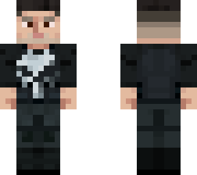 Punisher (Frank Castle) Daredevil: Born Again Minecraft Skin