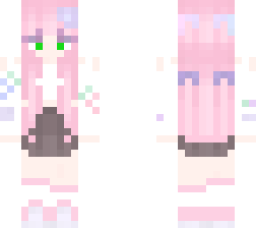 wizzedflower pink flower skin