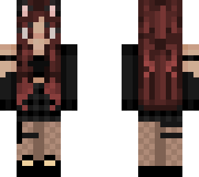 black clothes redhead cat