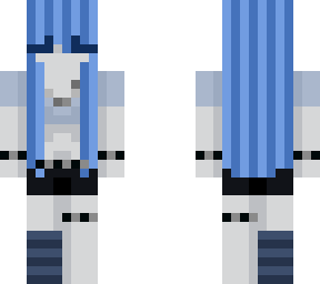 blue girl