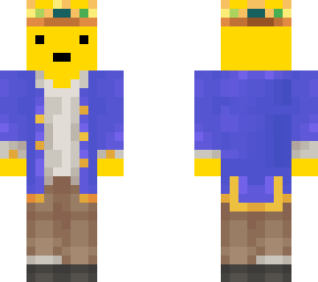 cool yellow king blob (redesign)