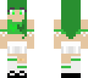 cute girl (green)