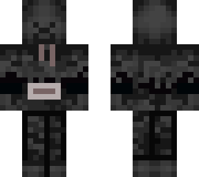 dark steve wearing a hoodie