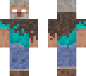 overworld god steve (hood down)