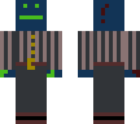 radioactive frog with clothes on