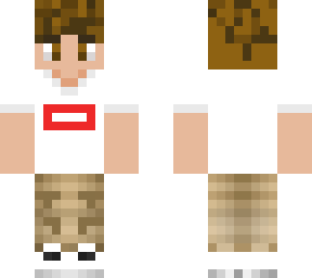 recoloured tommyinnit skin (brown hair and shirt)