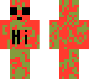 red and green