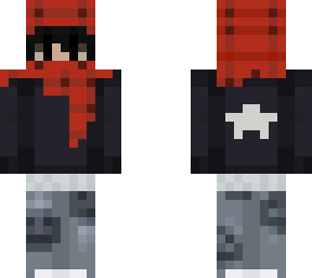 red mask