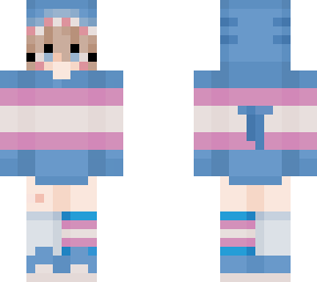~ cute trans girl ~ blonde short hair
