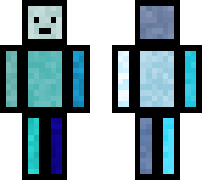 blue guy but no water