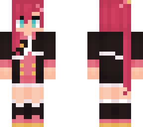 oc girl 'pink uniform' / (dont repload)