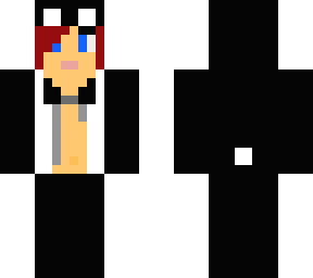 bikini respawn girl friend in a unzipped panda suit