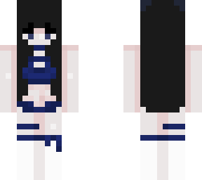 blue swimsuit