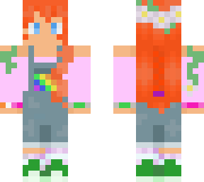 casual flower girl