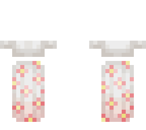 floral print skirt ob 1.1 pink
