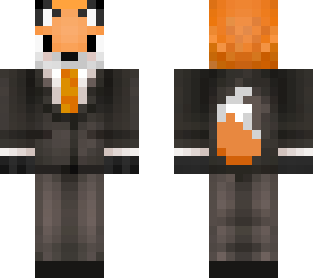 fox in a suit