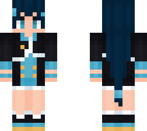 oc girl 'blue uniform' / (dont repload)