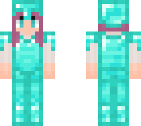 oc girl 'diamond armor' / (dont repload)