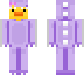purple duckie w bow :>