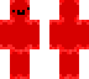 red guy weird face