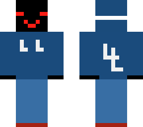 the blue guy with a mask